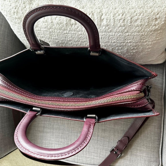 Coach Rogue 1941 Laptop / Computer Leather Bag - Picture 4 of 9